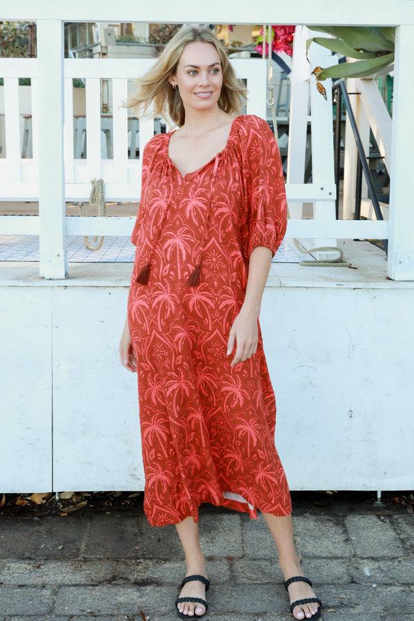 Dreamcatcher Bohemian Zoey Maxi Dress