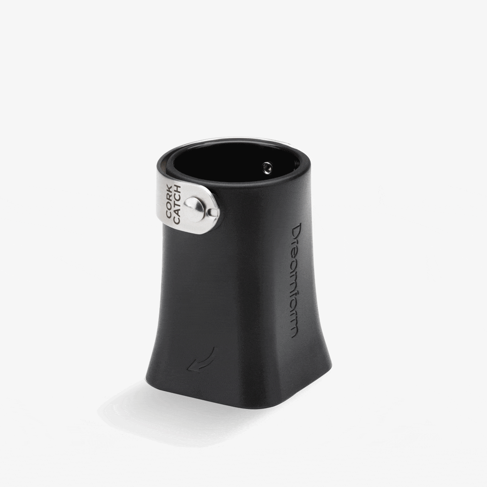 Dreamfarm Champop Worlds Best Champagne Cork Remover Black