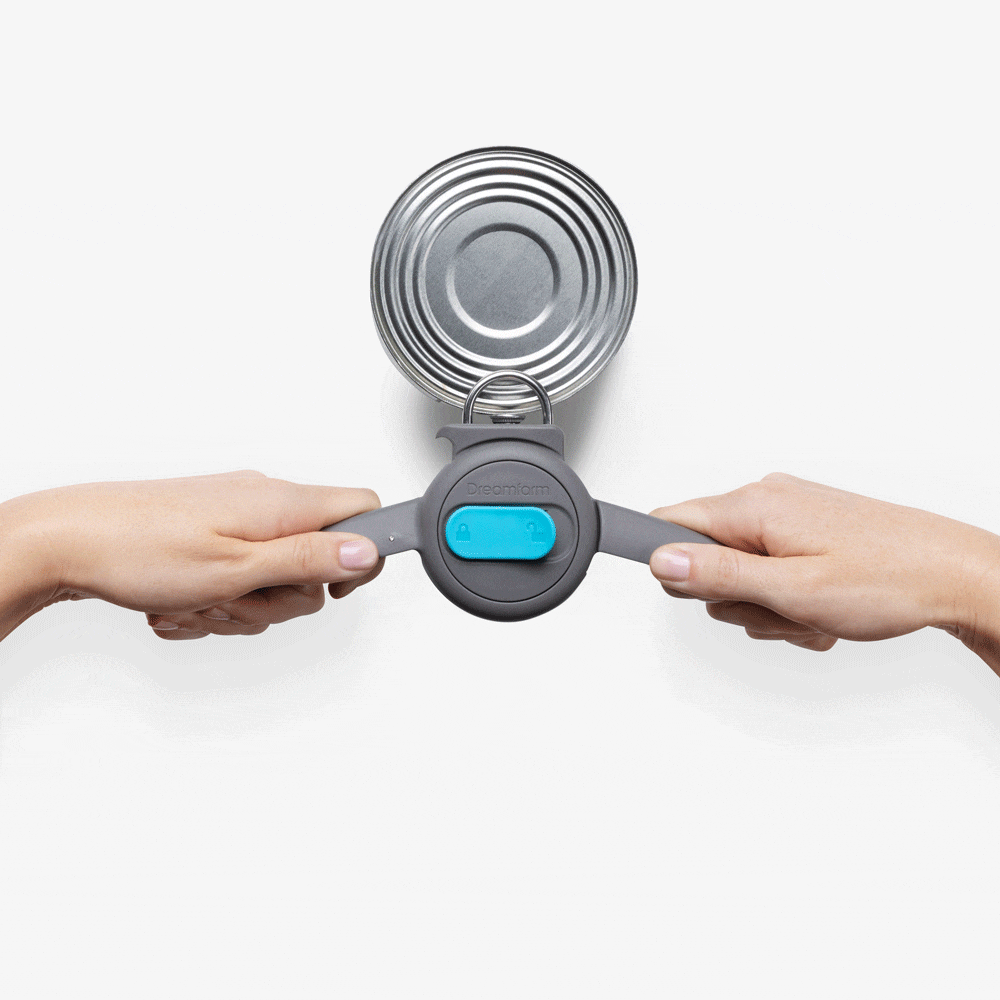 Dreamfarm Does It All Can Jar Opener - Dopener By Dreamfarm Grey