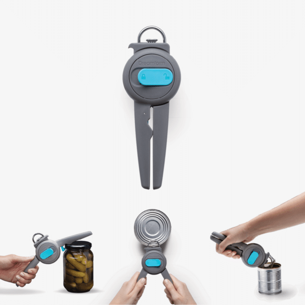 Dreamfarm Does It All Can Jar Opener - Dopener By Dreamfarm Grey