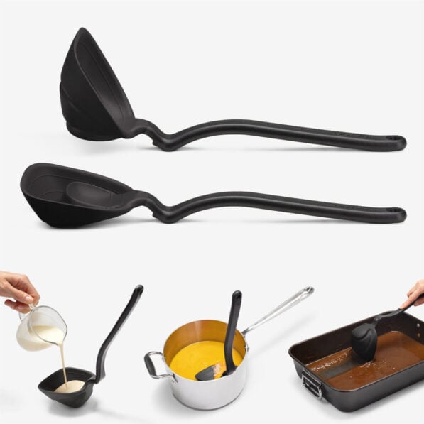 Dreamfarm Fladle - The World's Best Ladle Black