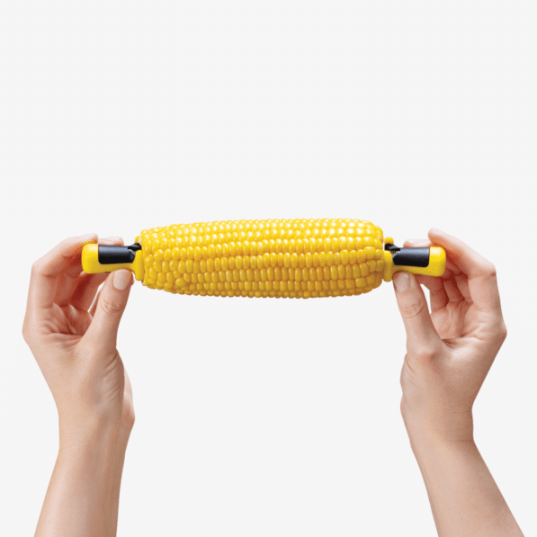 Dreamfarm Lockorns The World's Best Corn Holders - By Dreamfarm Yellow + Black