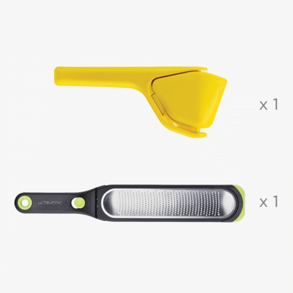 Dreamfarm Set Of Citrus Tools - Lemon Fluicer And Ozest Zester By Dreamfarm Lemon + Zest