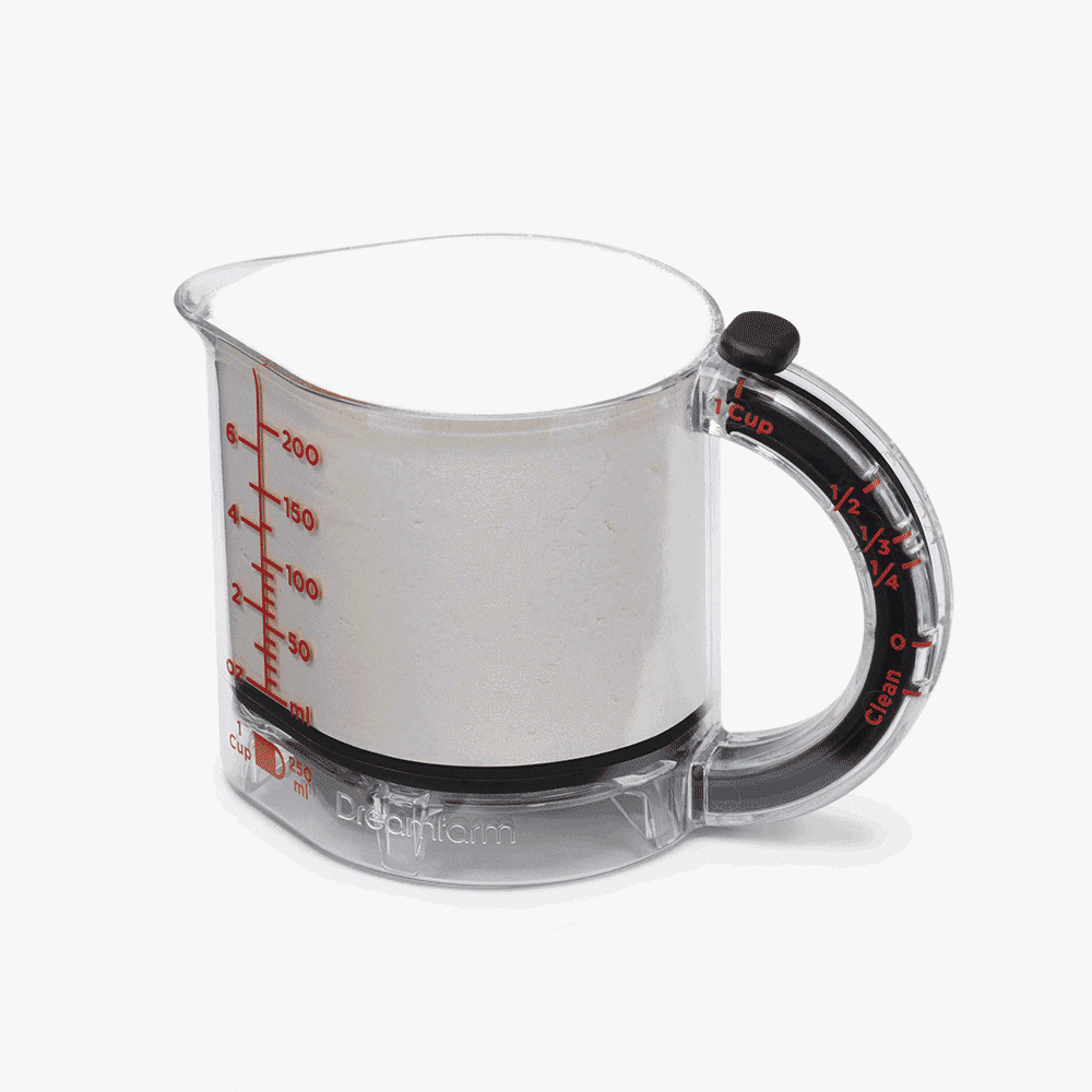 Dreamfarm Upcup - The World's Best Measuring Cup Clear