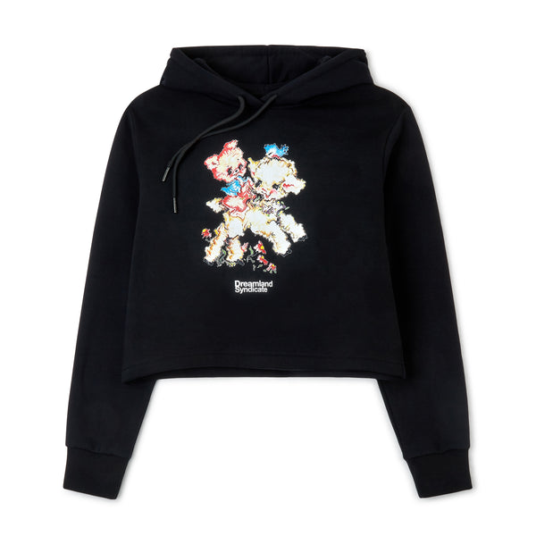 dreamland syndicate B-Vision Cropped Hoodie