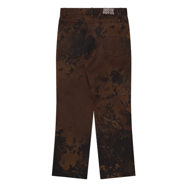 Dreamland Syndicate Bleached Straight-Leg Trousers