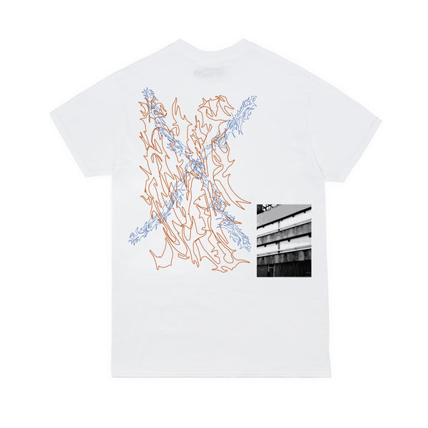 Dreamland Syndicate Block T-shirt White