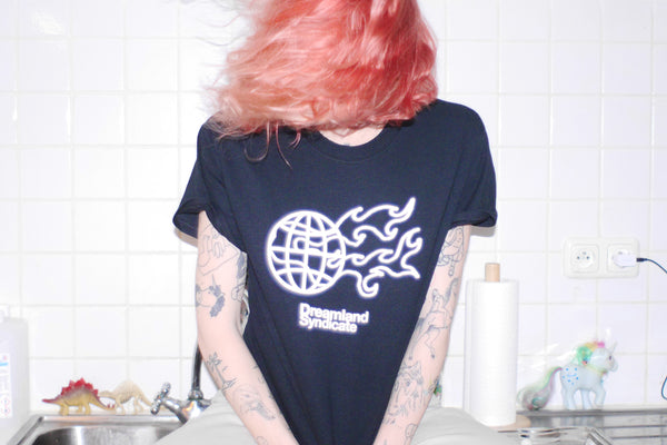 Dreamland Syndicate Burning T-shirt Black