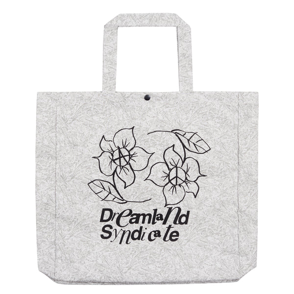 dreamland syndicate FLOWERS SNOW Tote Bag XL