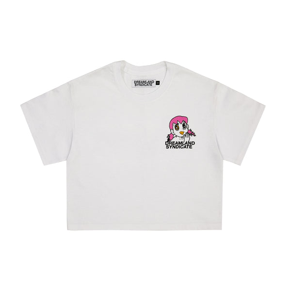 dreamland syndicate Mini Manga Cropped T-shirt