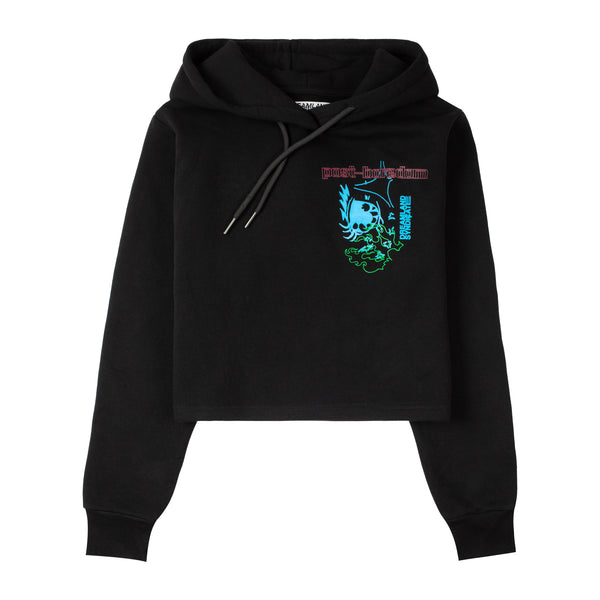 dreamland syndicate Reflection Cropped Hoodie