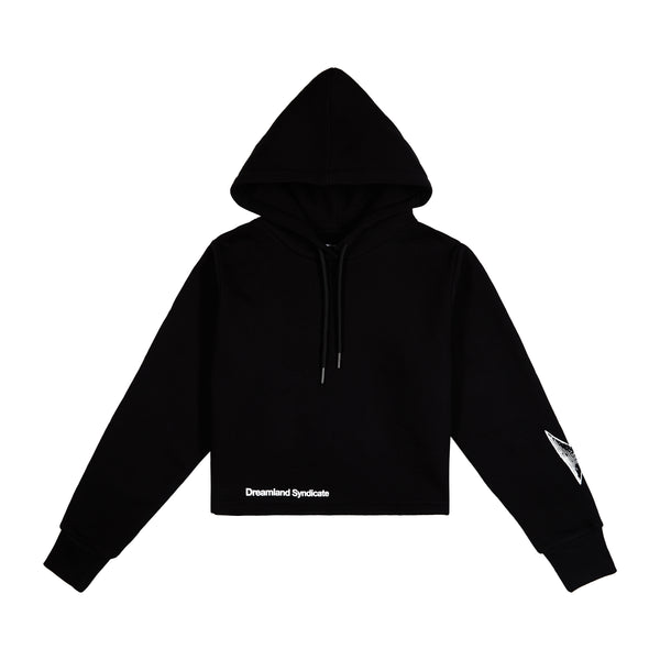 dreamland syndicate Skull Cropped Hoodie