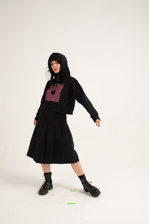 Dreamland Syndicate Test Cropped Hoodie