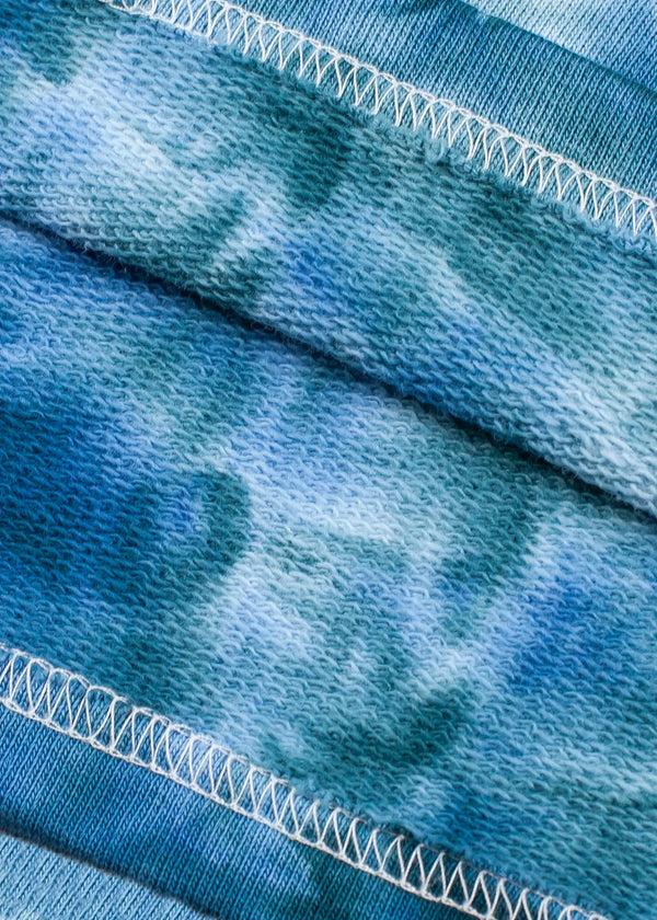 Dreamland Syndicate Tie-dye Cropped Hoodie Earth