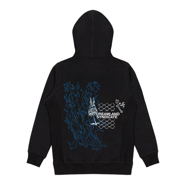 Dreamland Syndicate Twenties Hoodie Black
