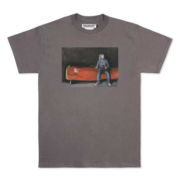 dreamland syndicate DS x Waliszewska Kurt T-shirt GREY