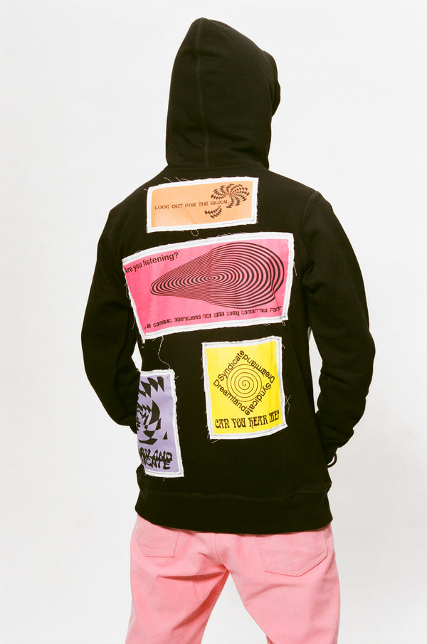 Dreamland Syndicate Signals/Echoes Hoodie With Patches