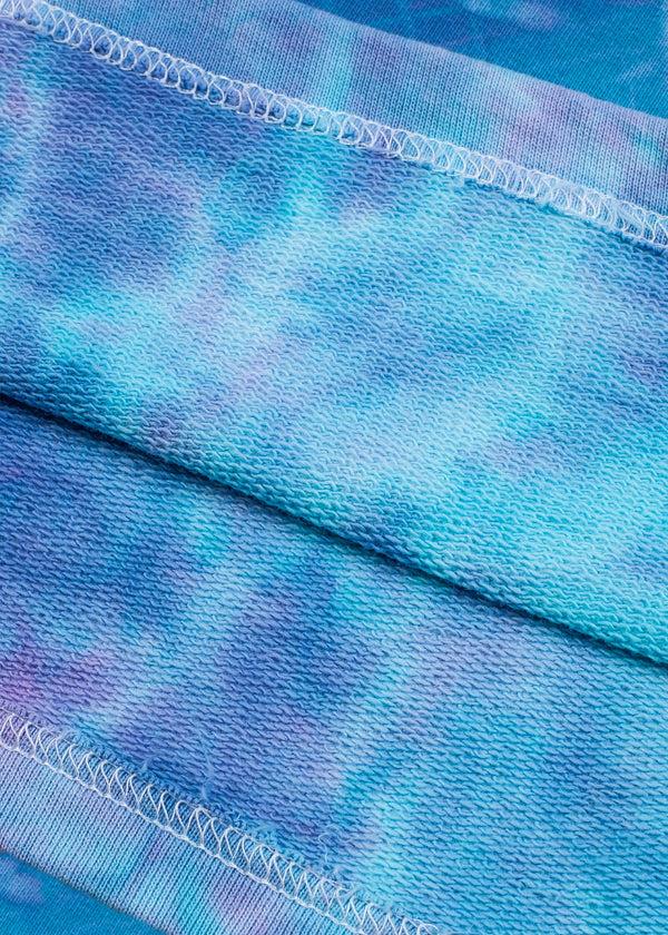 Dreamland Syndicate Tie-dye Cropped Hoodie Bubblegum