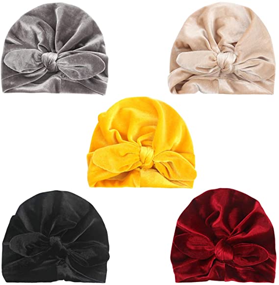 Dreshow DRESHOW Turban Hat For Baby Infant Cap Hats