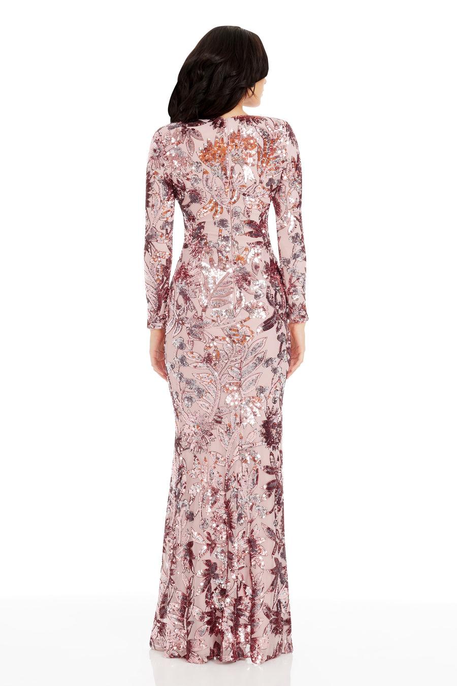 Dress The Population Alessandra Dress White