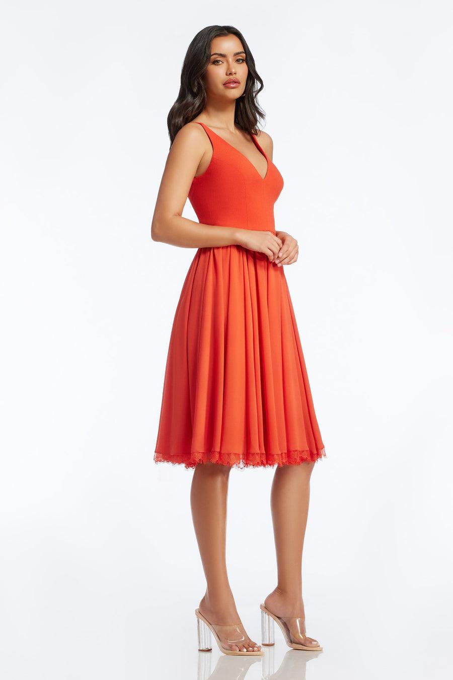 Dress The Population Alicia Dress White