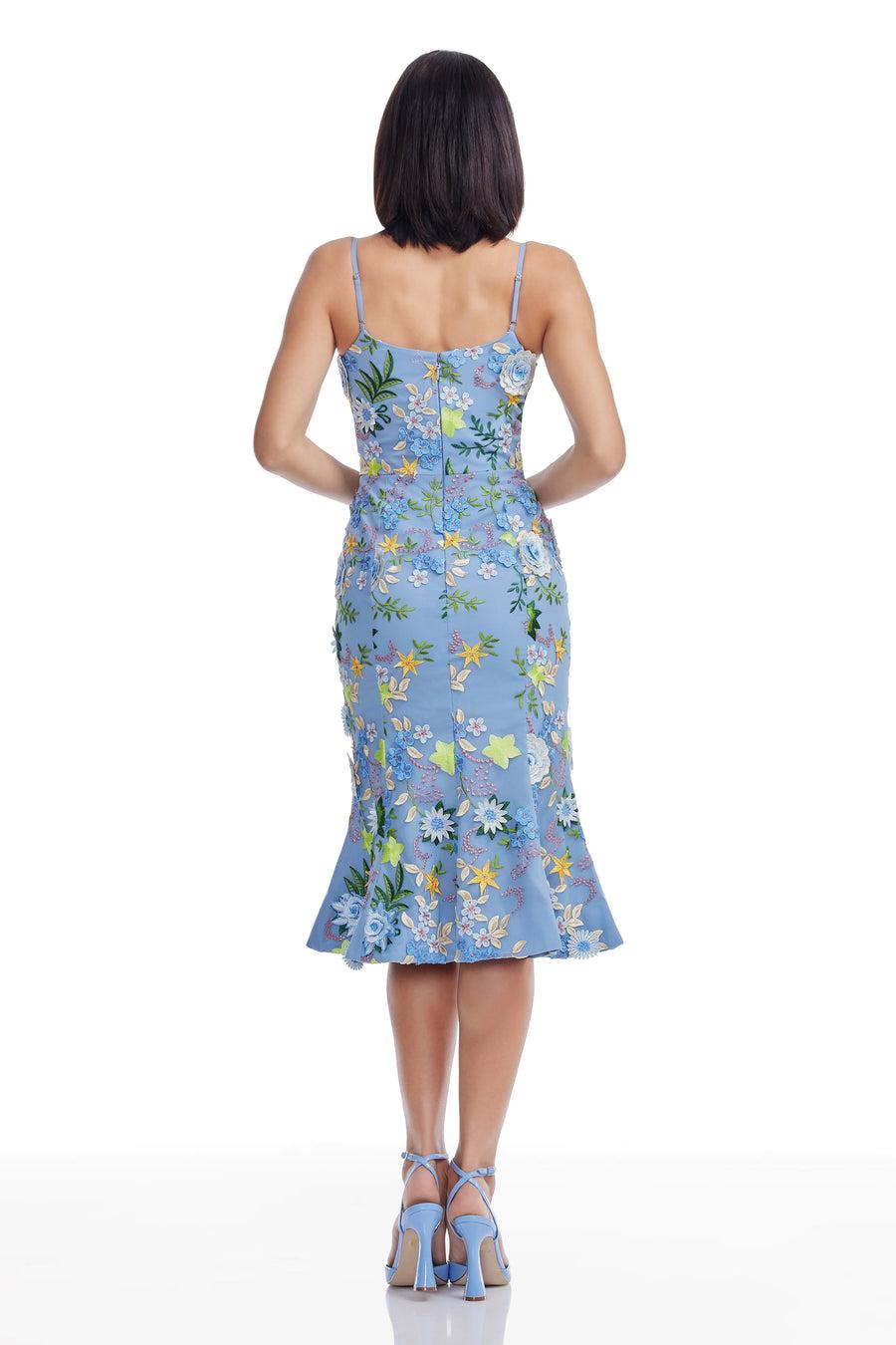 Dress The Population Allona Dress White