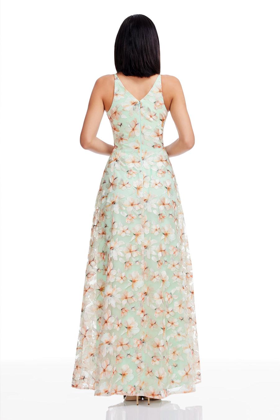 Dress The Population Alyssa Gown White