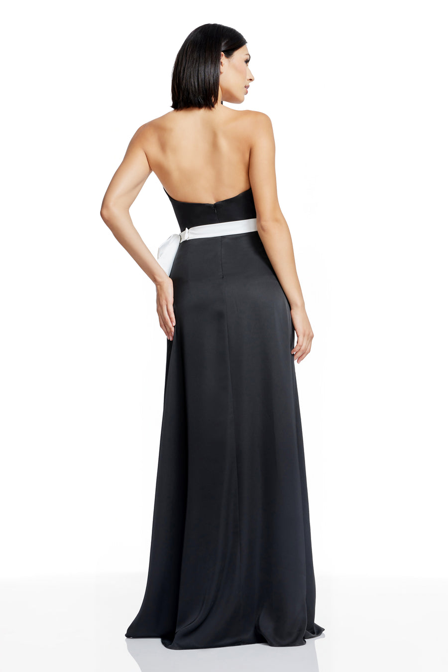 Dress The Population Athene Dress White