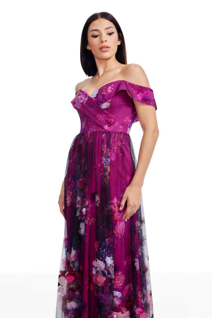 Dress The Population Aurea Dress White