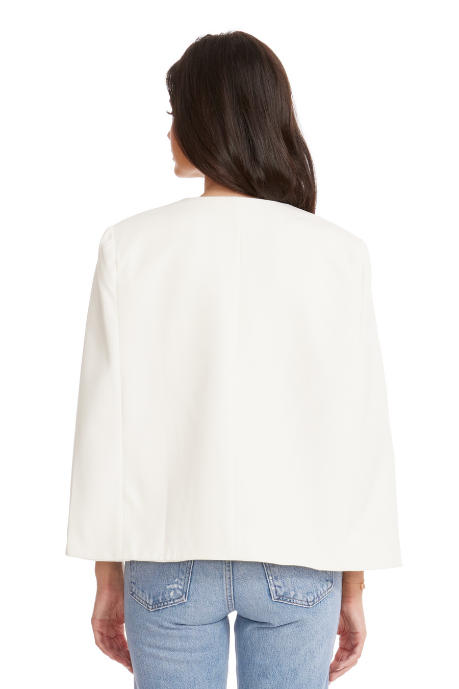 Dress The Population Baron Jacket White