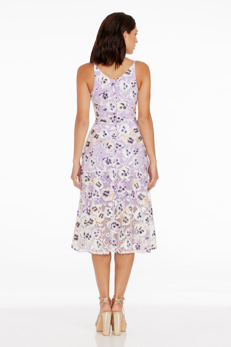 Dress The Population Blair Dress White