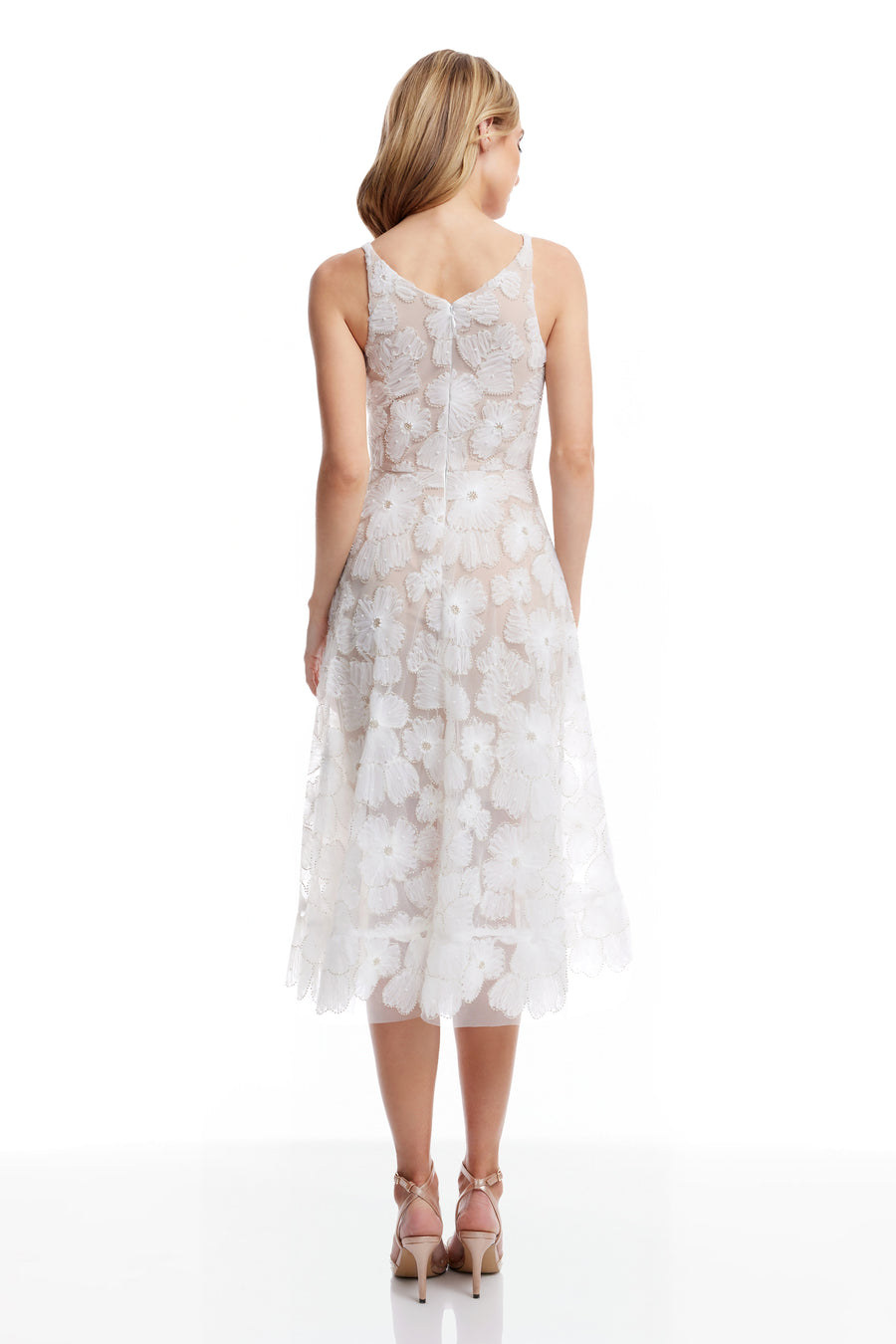 Dress The Population Blair Dress White