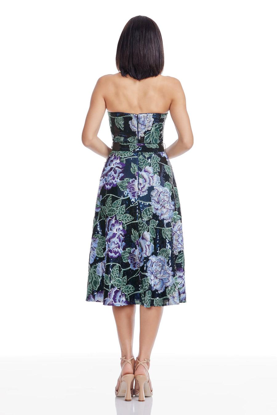 Dress The Population Carlita Dress White