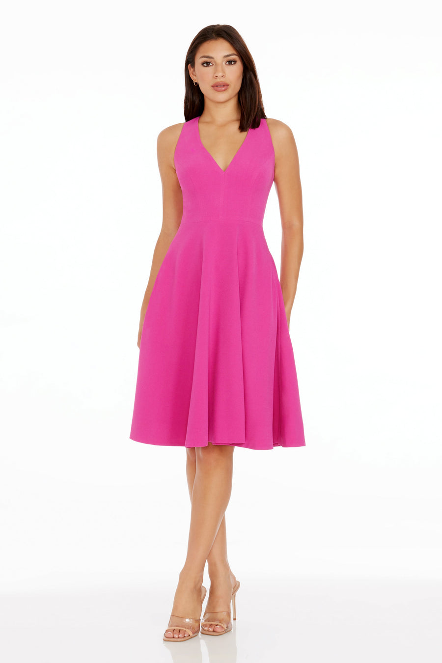 Dress The Population Catalina Dress White