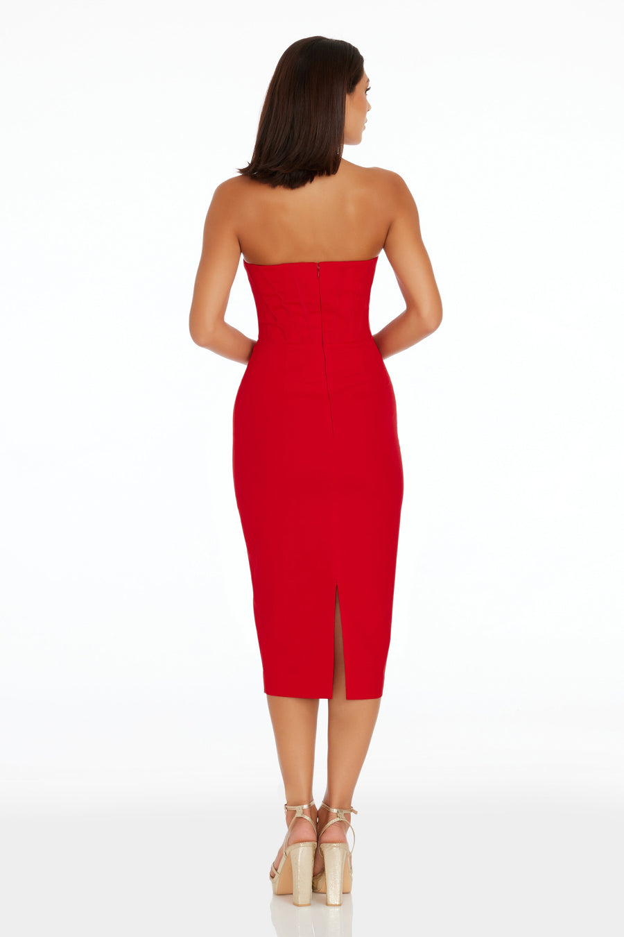 Dress The Population Cosette Dress White