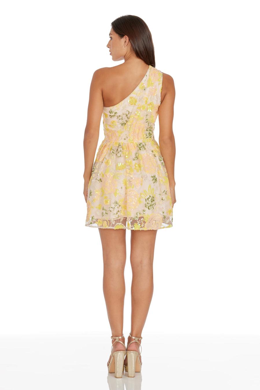 Dress The Population Delaney Dress White