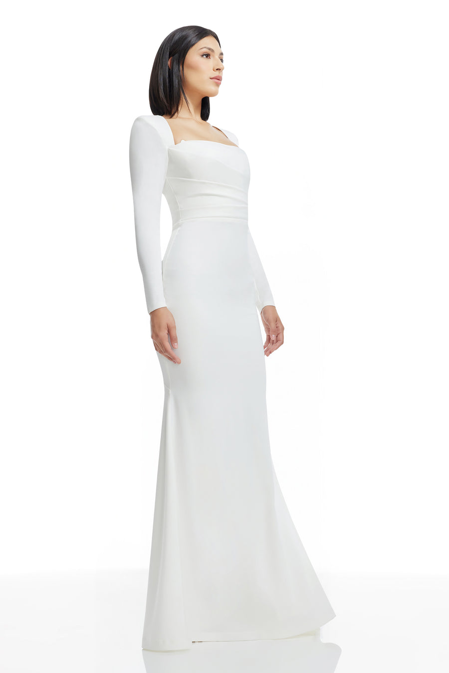 Dress The Population Delores Dress White