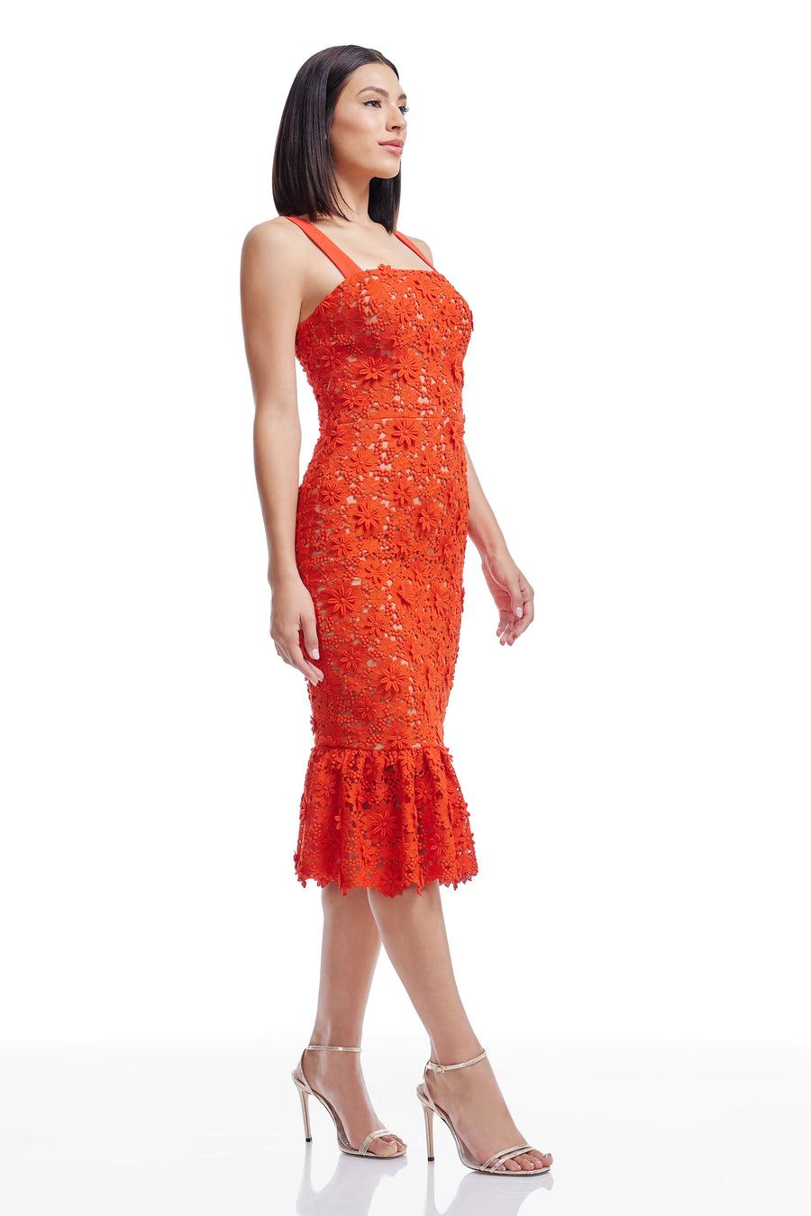 Dress The Population Desiree Dress White