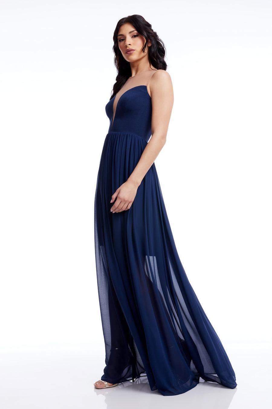 Dress The Population Eleanor Gown White