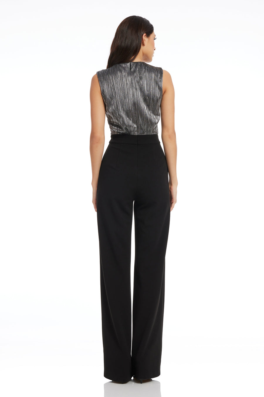 Dress The Population Everette Jumpsuit White