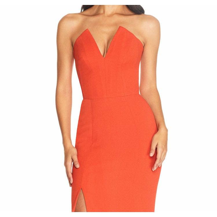 Dress The Population Fernanda Gown White