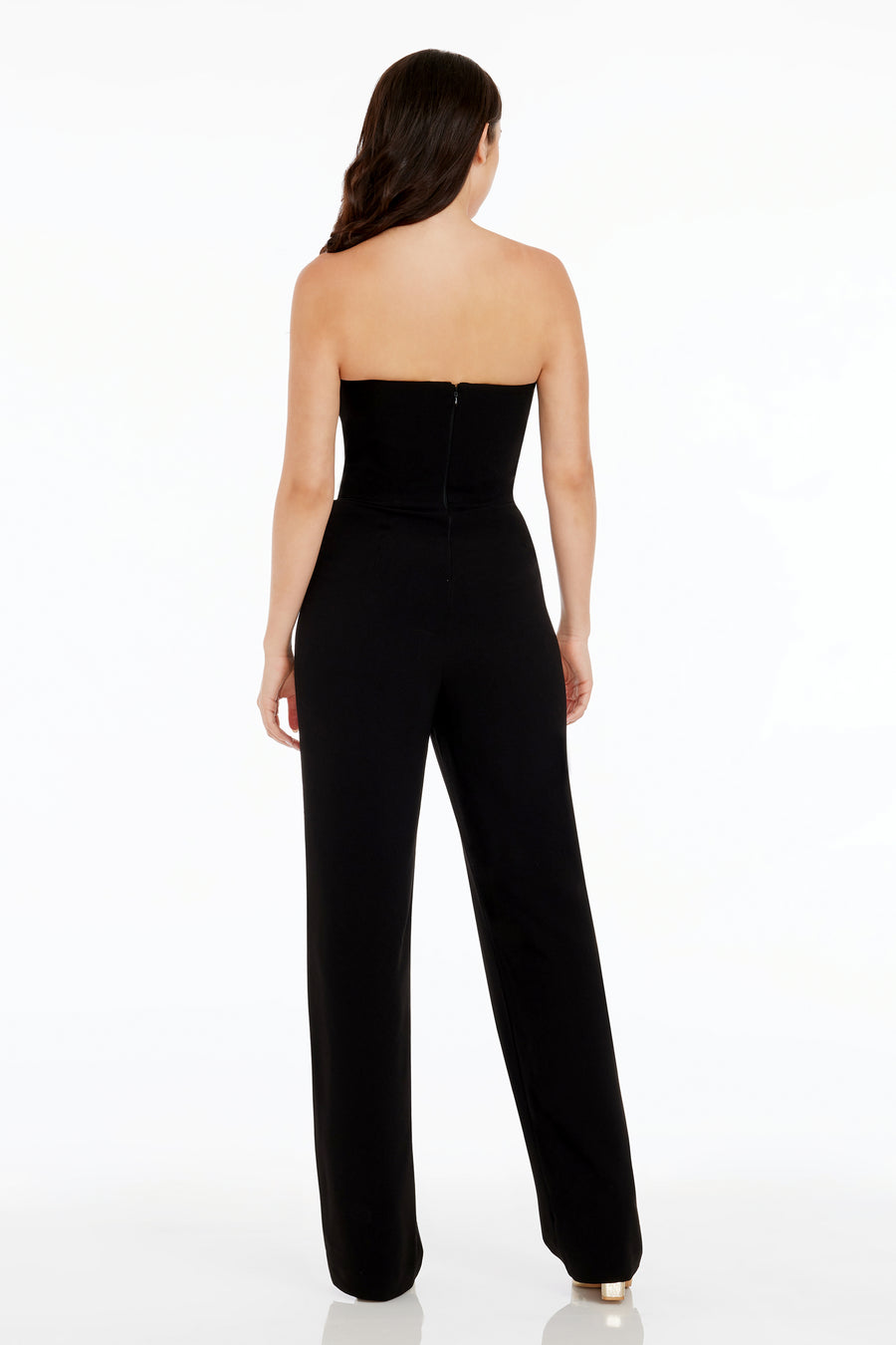 Dress The Population Fernanda Jumpsuit White