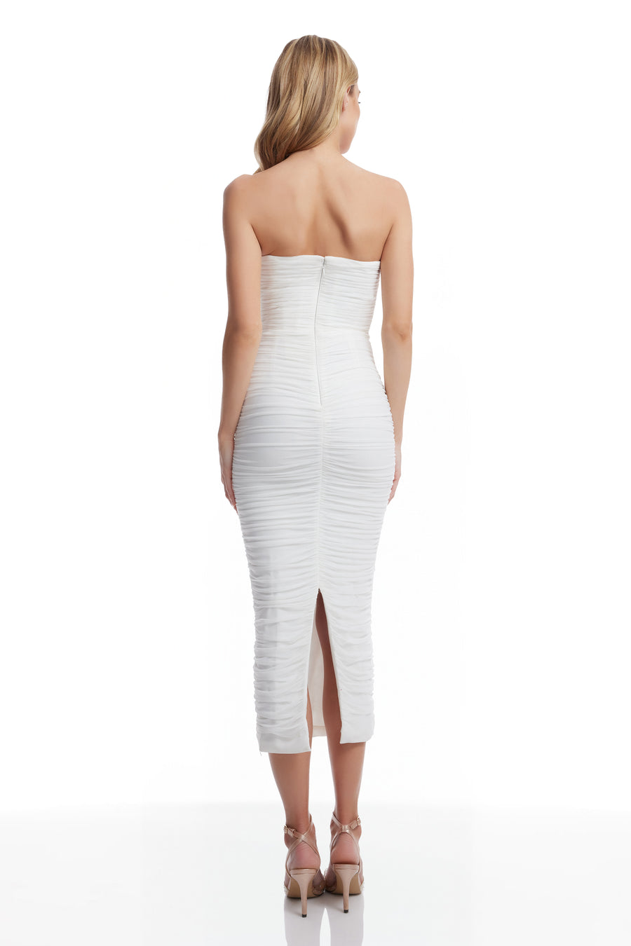 Dress The Population Ferra Dress White