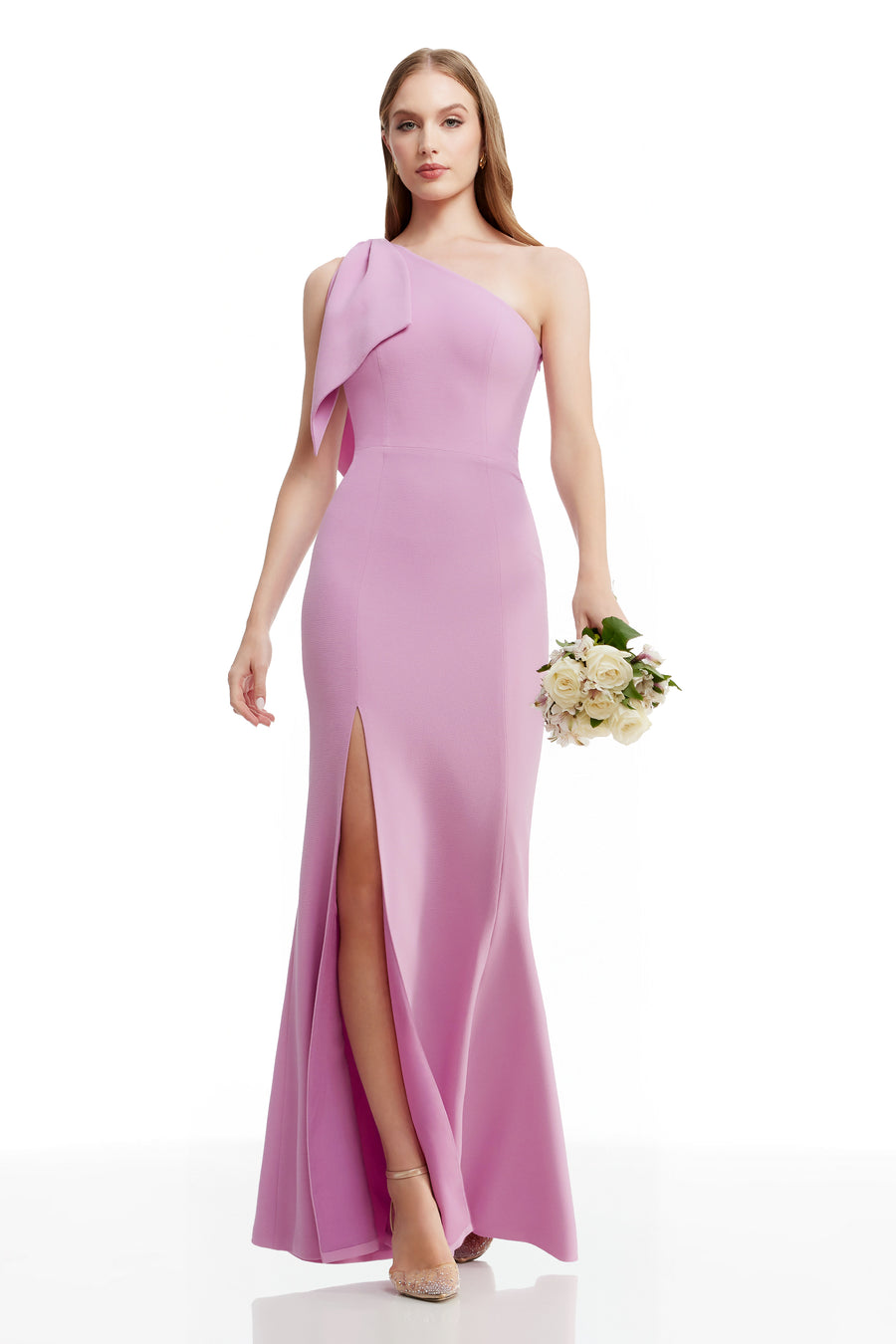 dress the population Georgina Dress white