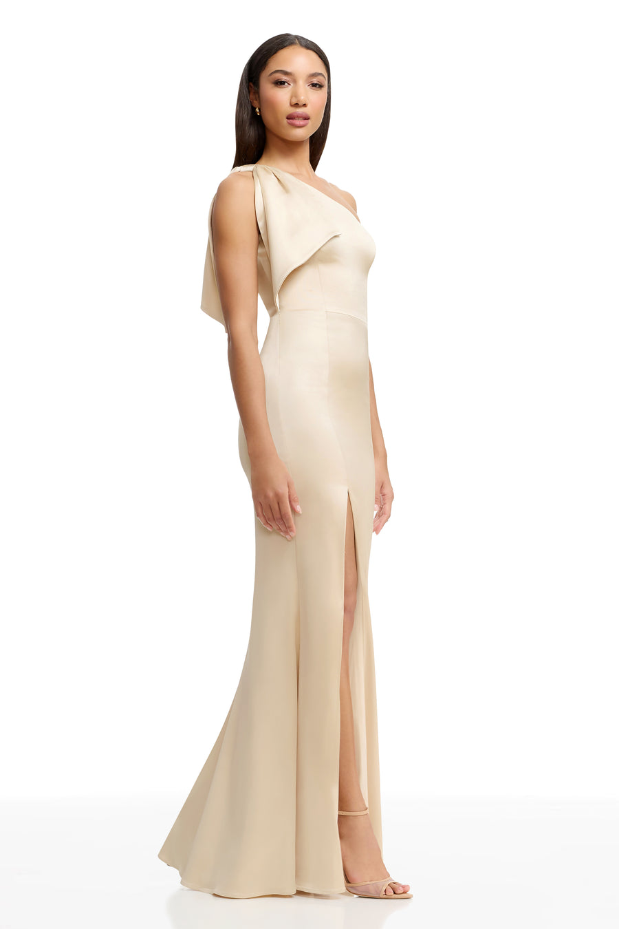 Dress The Population Georgina Gown White