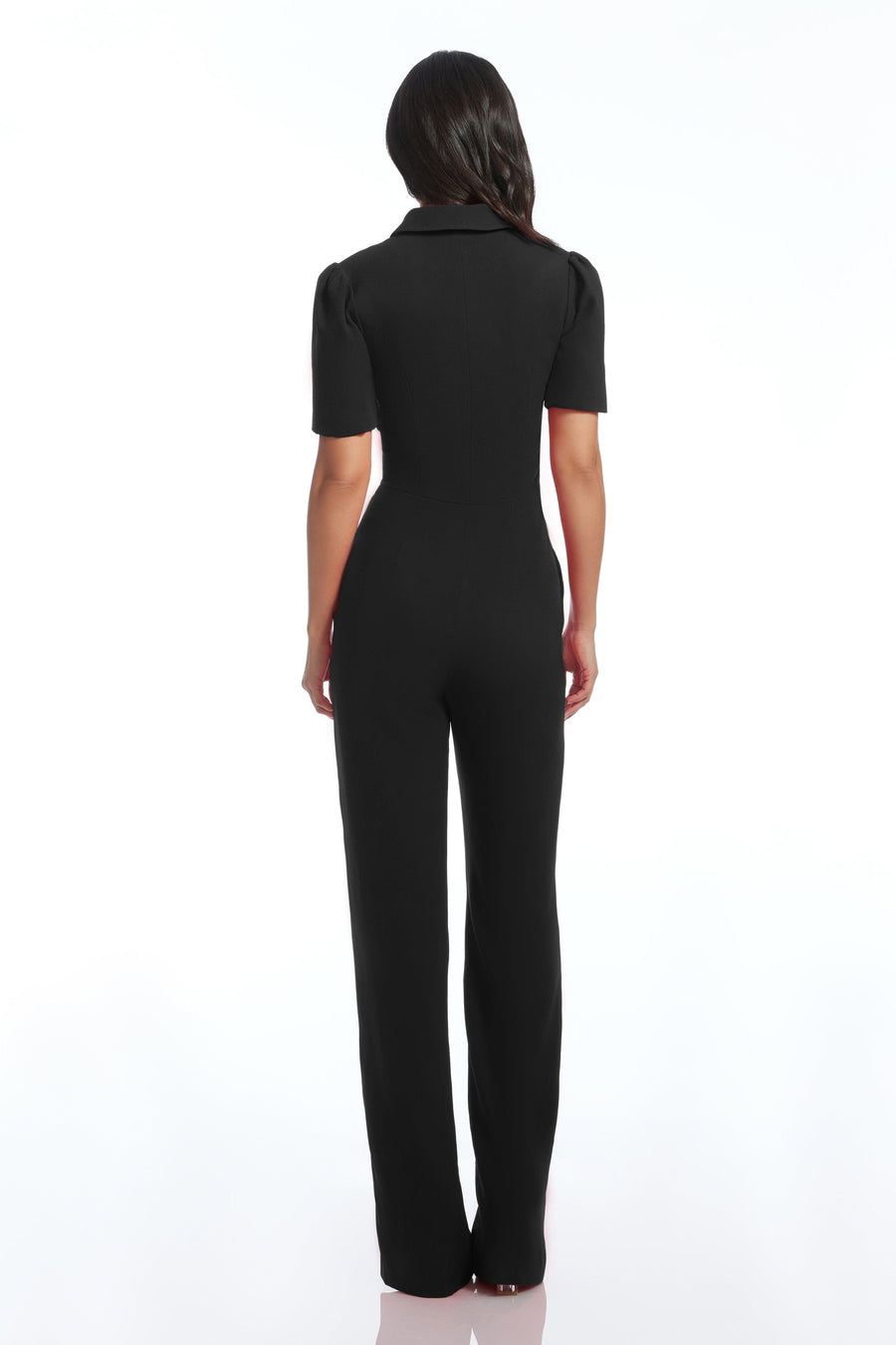 Dress The Population Gloria Jumpsuit White