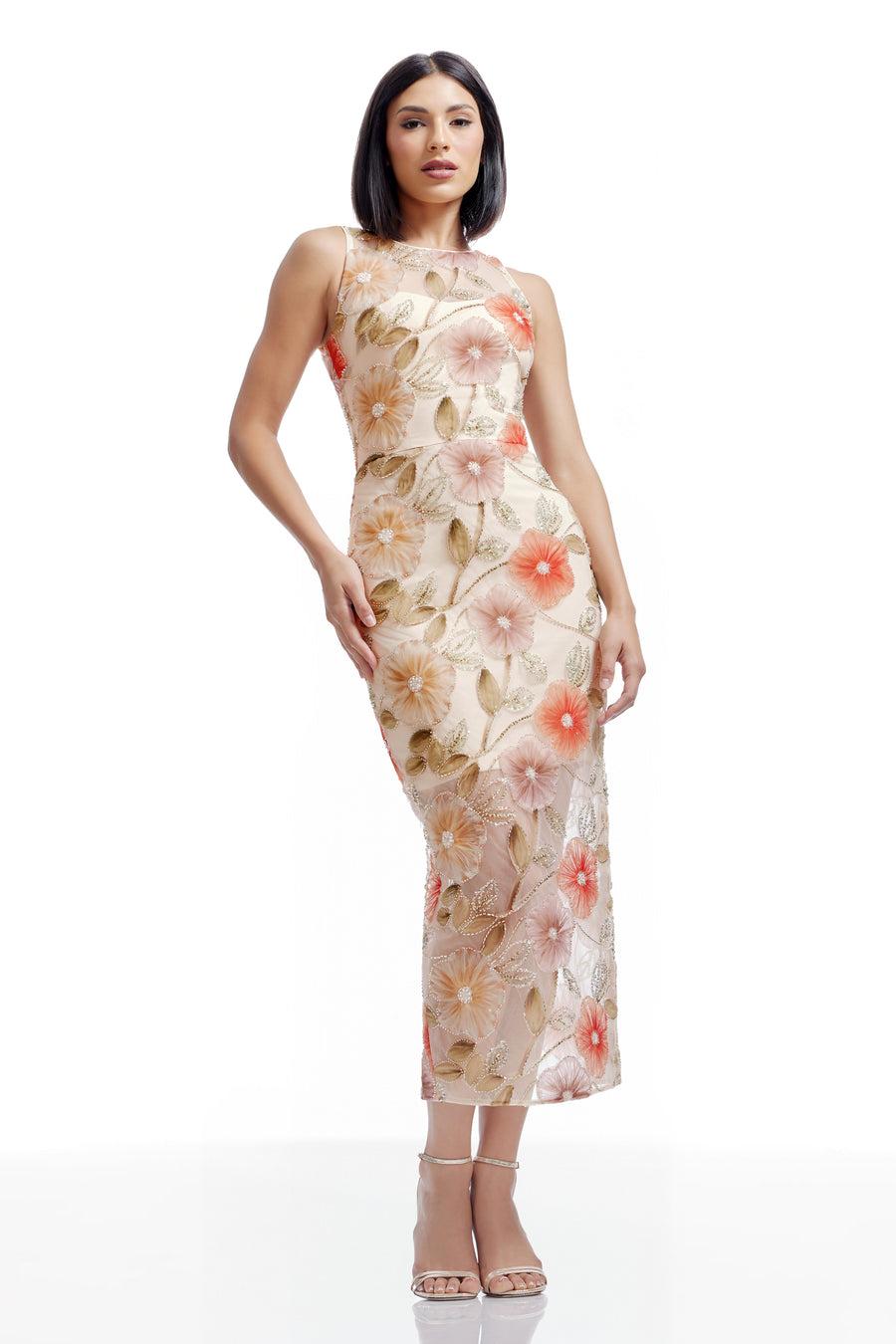 dress the population Helena Dress white