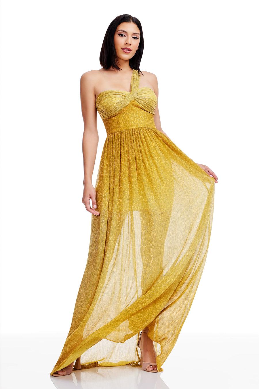 Dress The Population Idalia Gown White