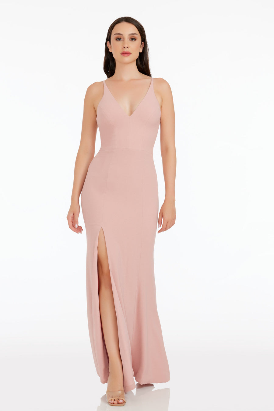 Dress The Population Iris Gown White