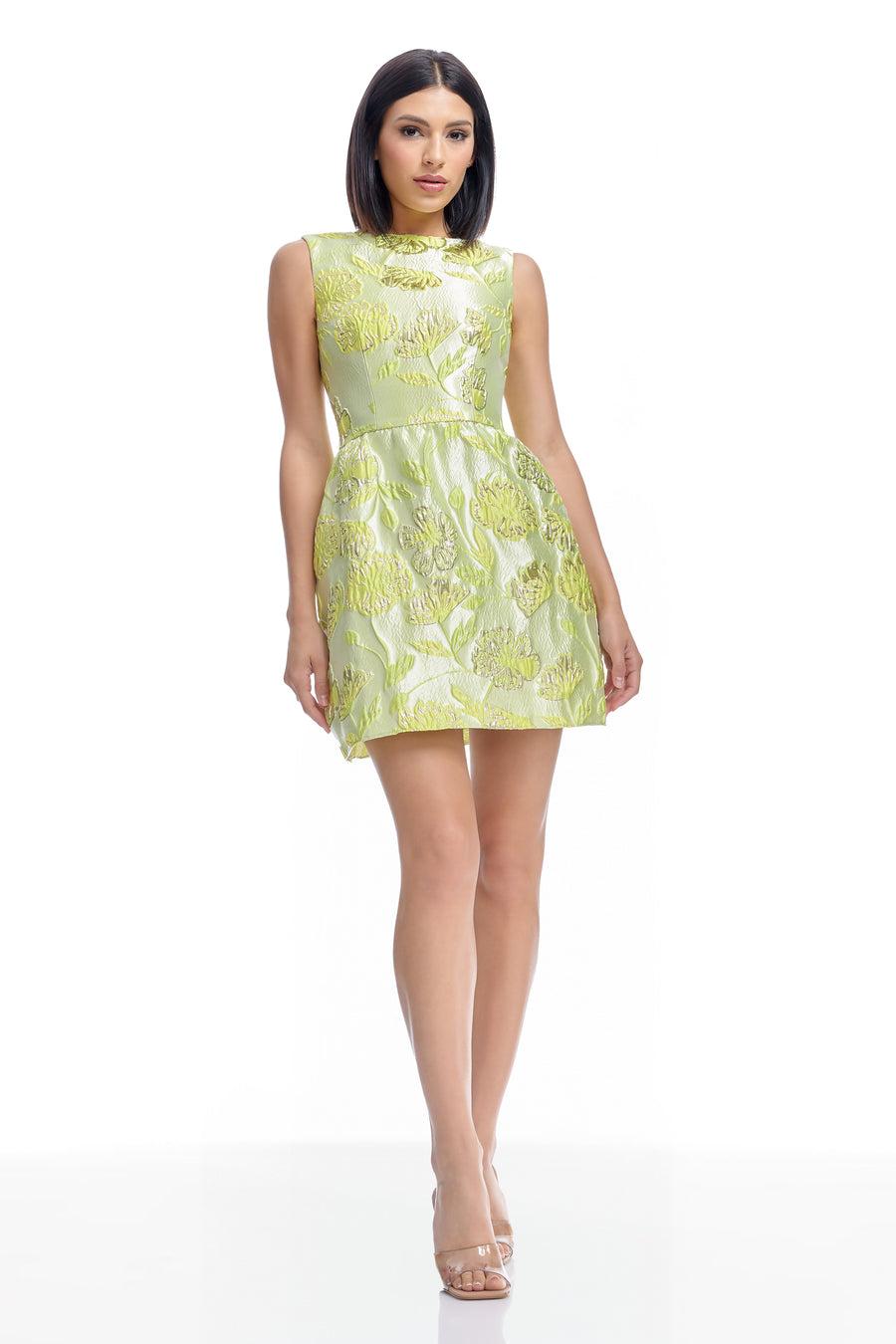 Dress The Population Jackie Dress White